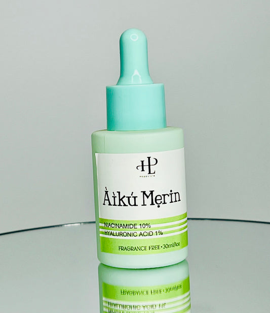 Aiku Kerin | Anti-Acne Serum for Oily Skin, Reduce Oiliness and tighten pores with Zinc and Niacinamide
