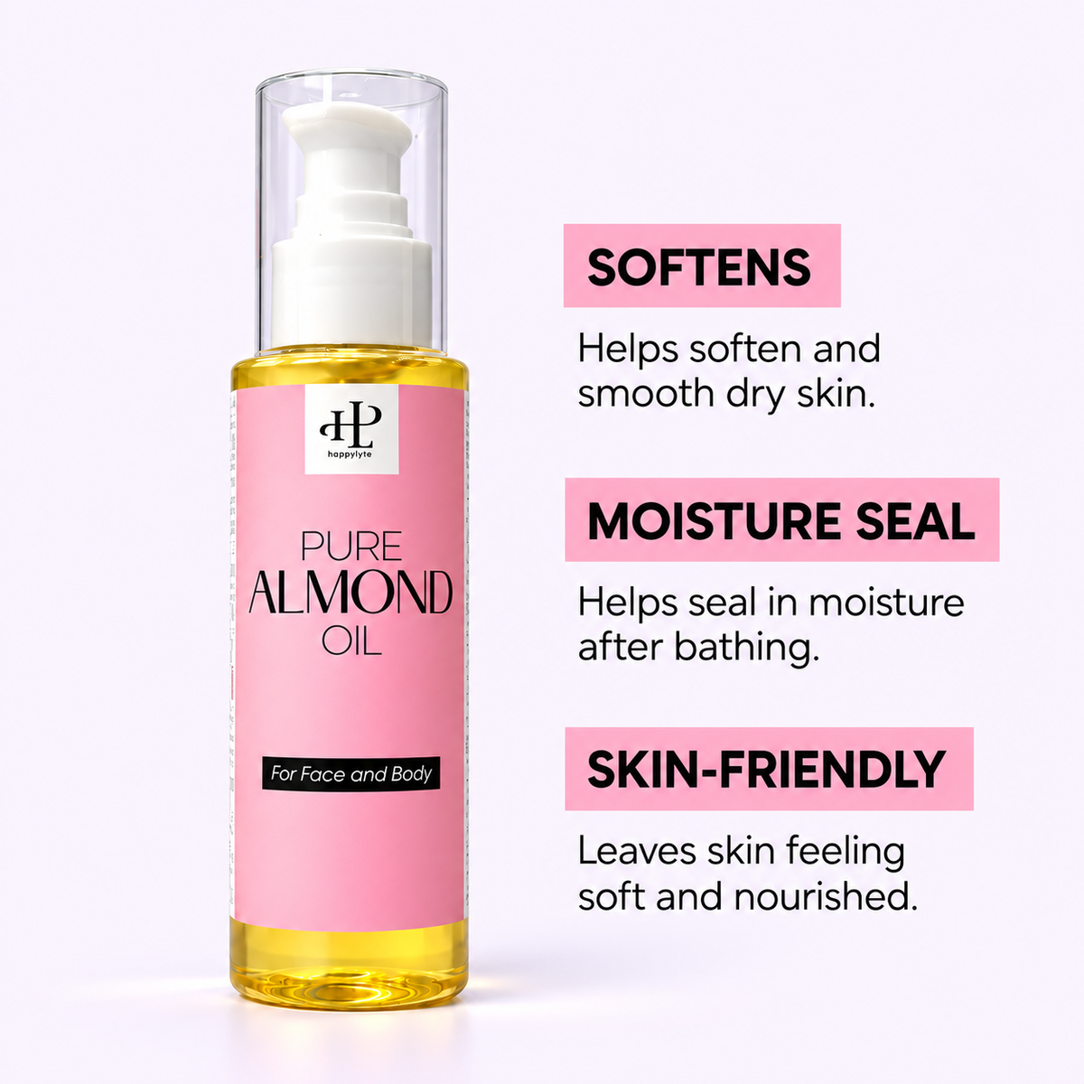 Almond Face and Body Oil