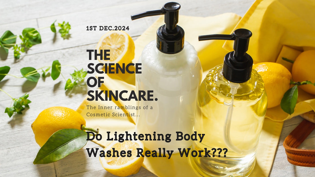 DO LIGHTENING BODY WASHES WORK?