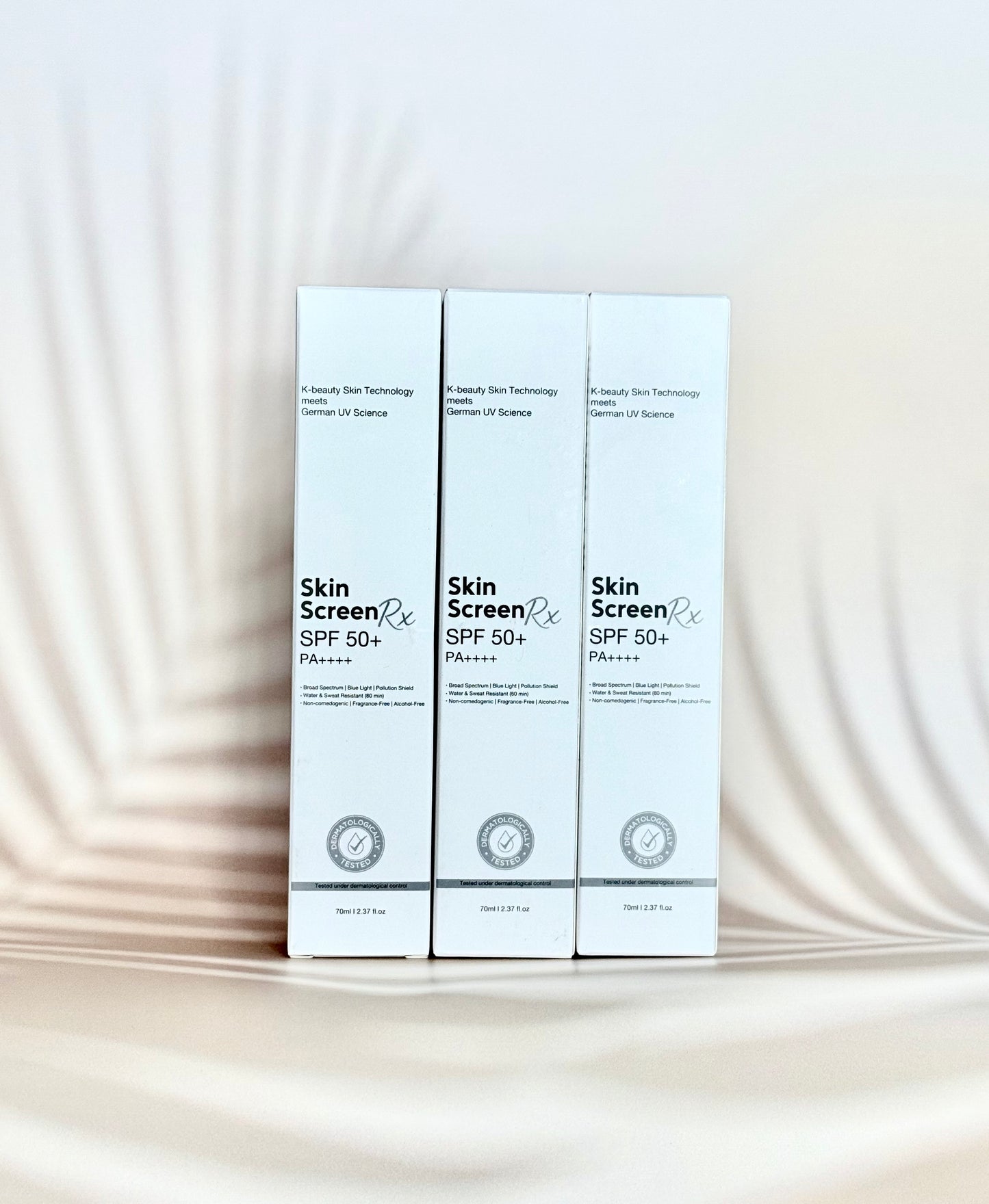 Skin ScreenRx Sunscreen SPF 50+| No White Cast | No Sting | Suitable for Sensitive or Acne Prone Skin
