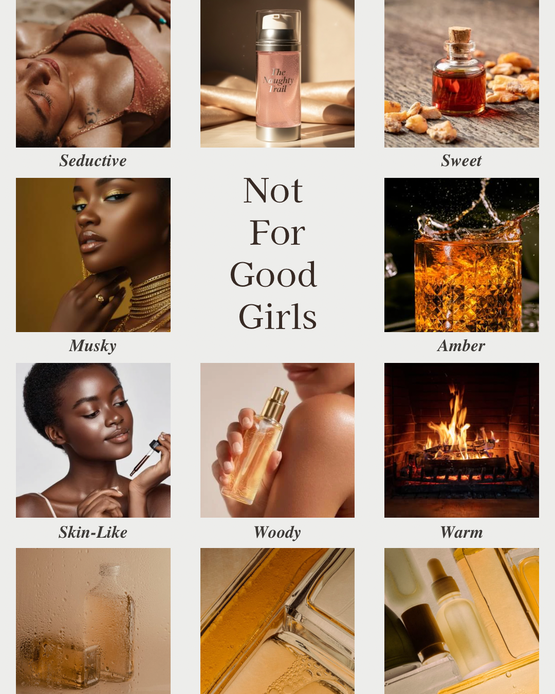 The Naughty Trail – Perfumed Gel Body Oil