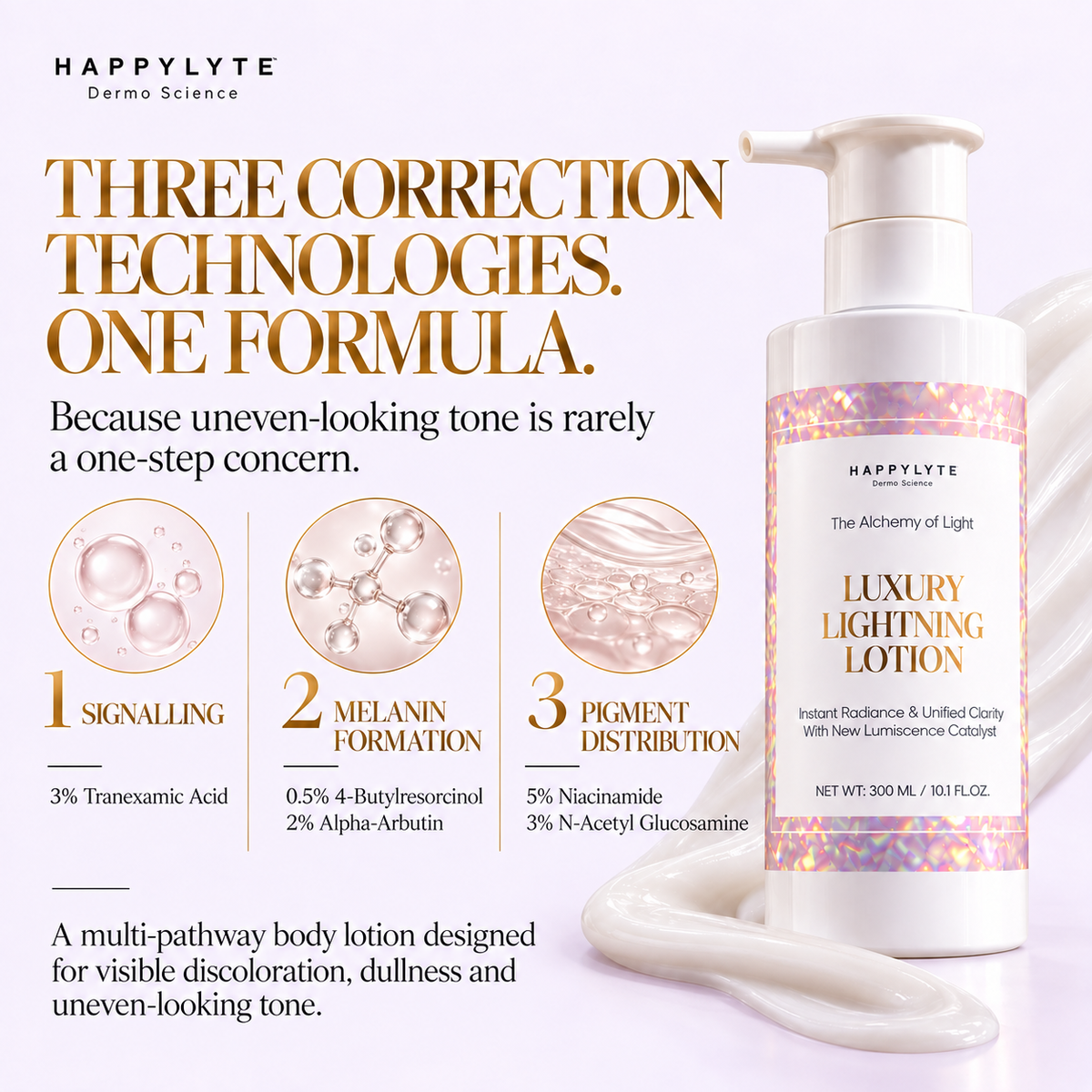 Luxury Lightening Lotion (Upgraded)