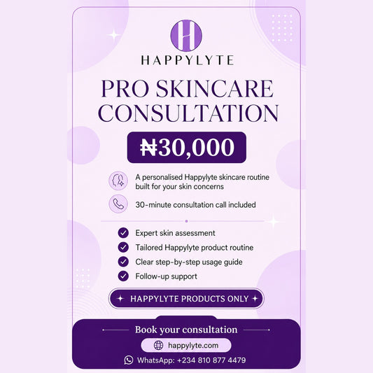 Pro Skincare Consultation Plan